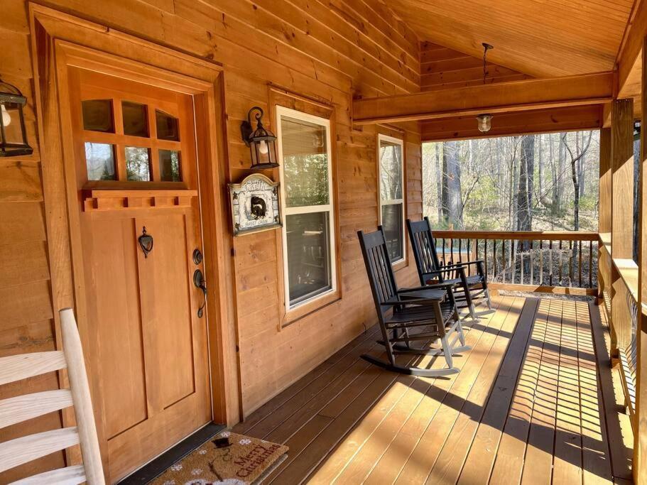 2 Bed Cabin Hot Tub Close To Helen #16 Экстерьер фото